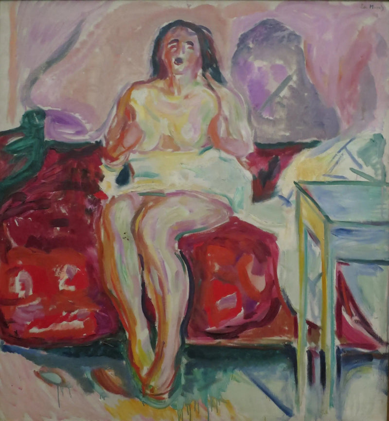 Morning Yawn - Edvard Munch