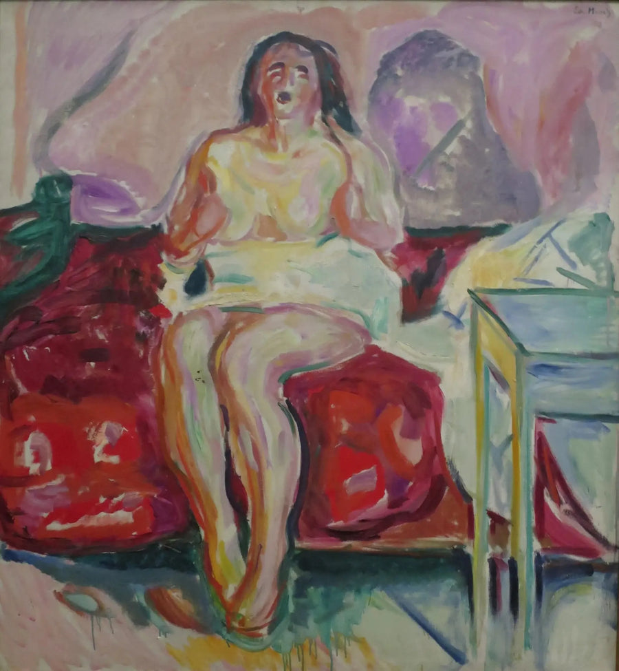 Morning Yawn - Edvard Munch