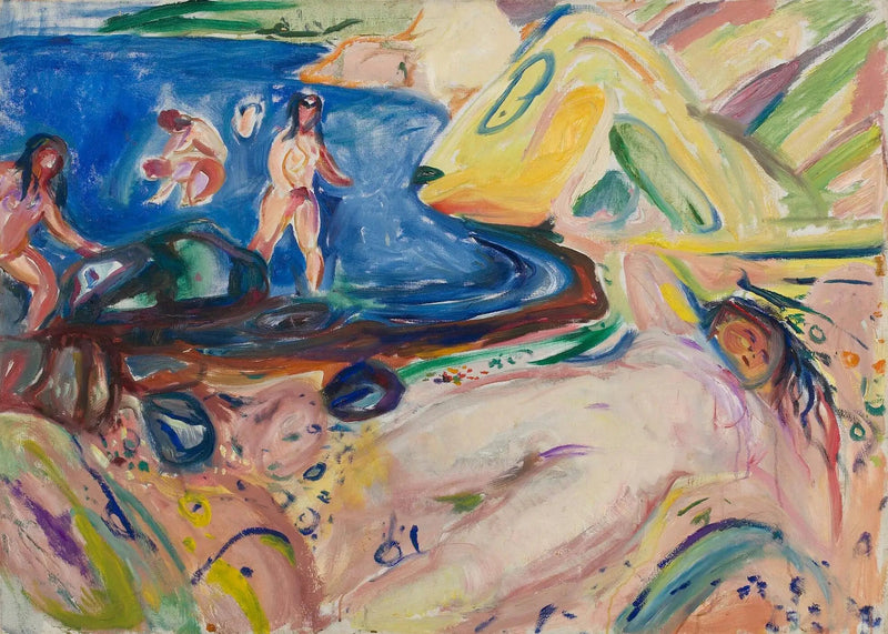 sunbath - Edvard Munch