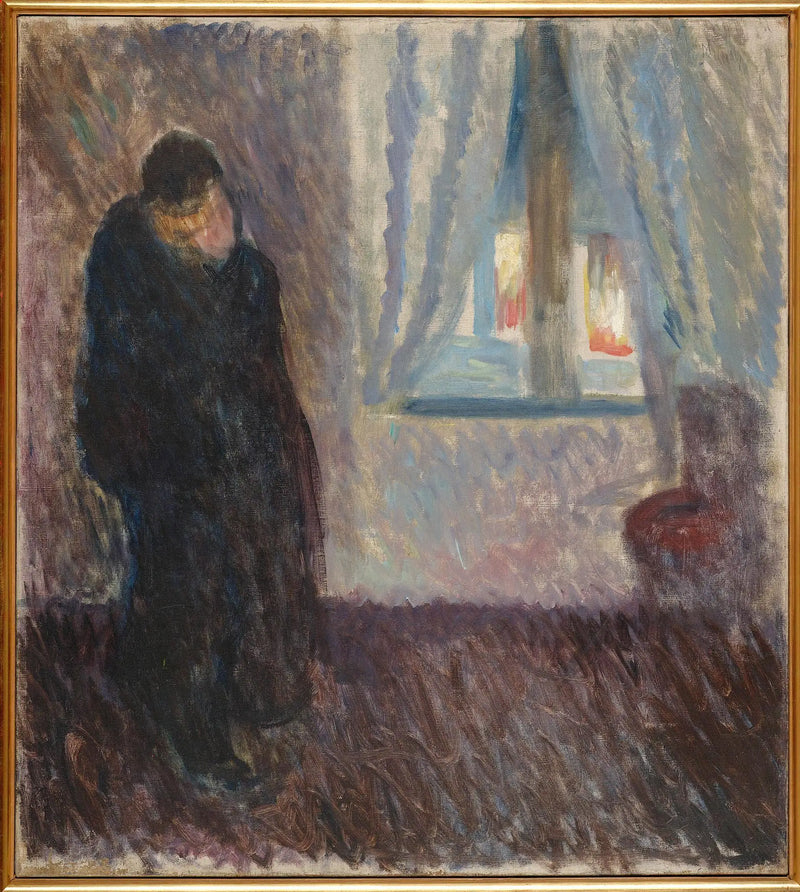 Kiss by the Window - Edvard Munch