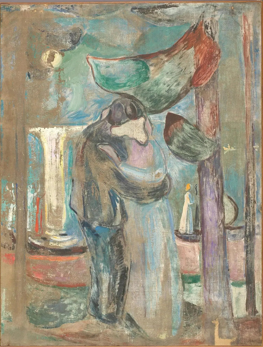 Kiss on the Beach - Edvard Munch