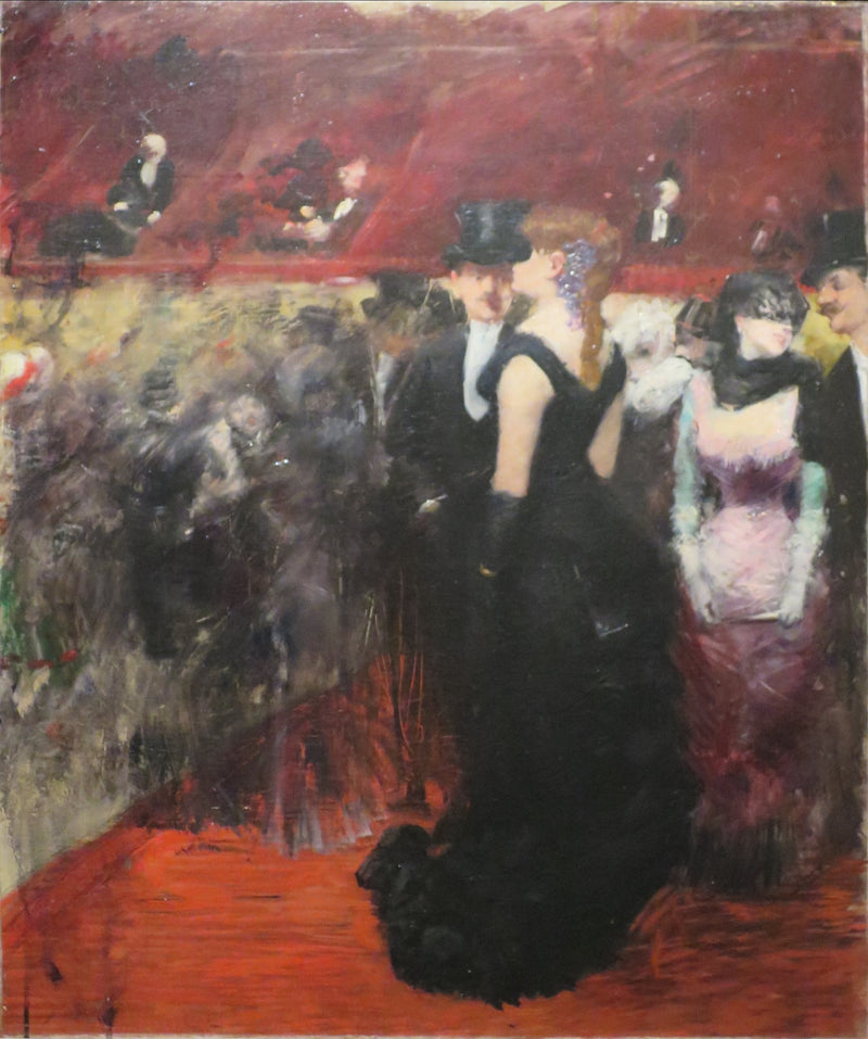 Bal at the Paris Opera - Jean-Louis Forain