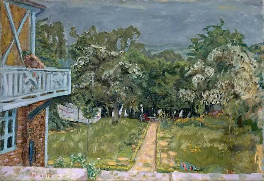 Blue Balcony - Pierre Bonnard