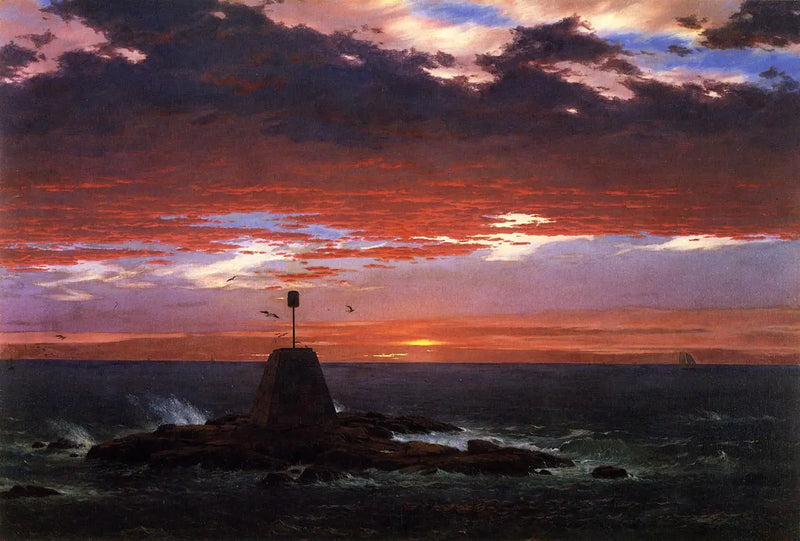 Ballise, off the coast of Mount Desert Island - Frederic Edwin Church