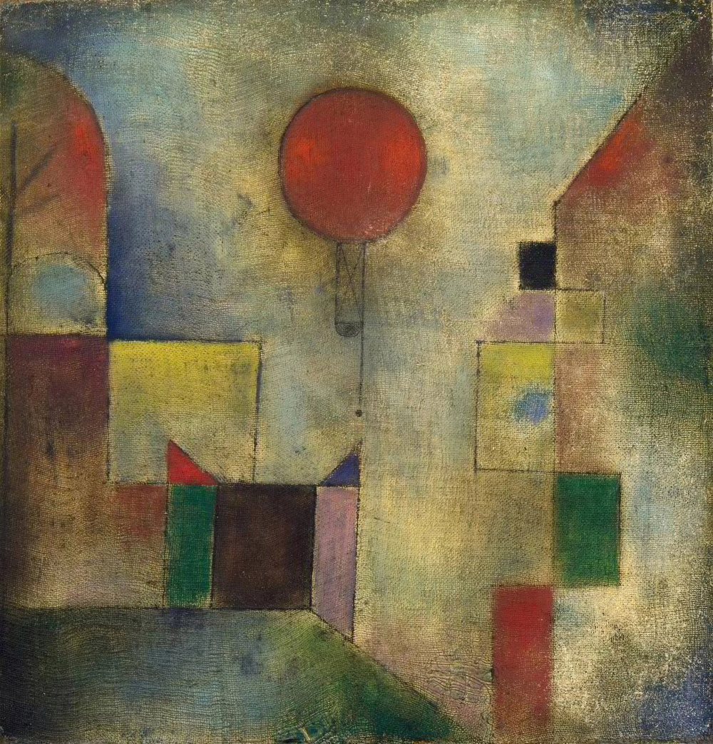Ballon rouge - Paul Klee image 1 tableau peint à l’huile sur toile