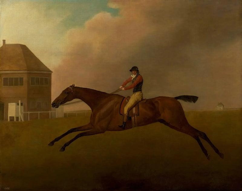 Baronnet with Samuel Chifney at the top - George Stubbs