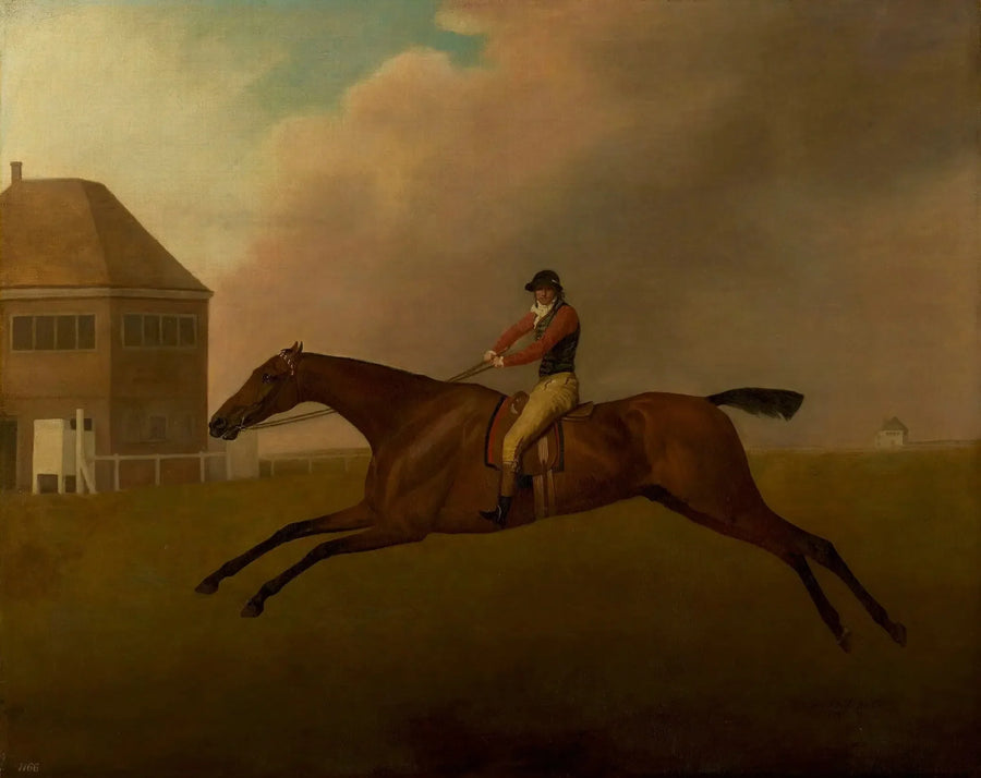 Baronnet with Samuel Chifney at the top - George Stubbs