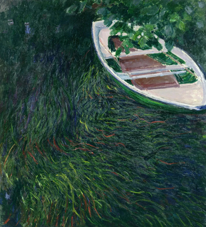 The Boat W1154 - Claude Monet