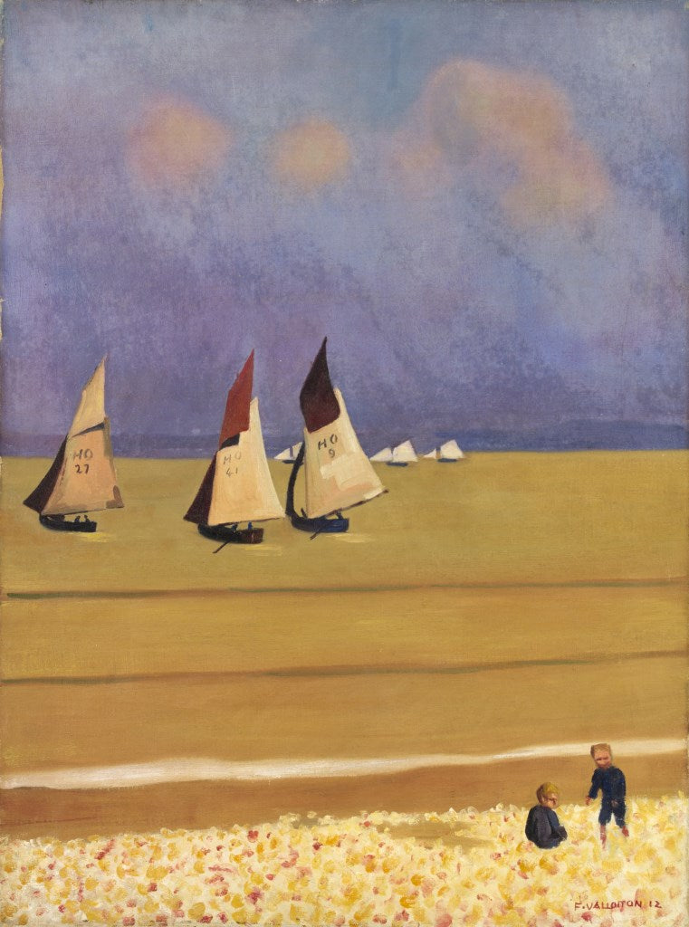 Boats in Honfleur - Félix Vallotton