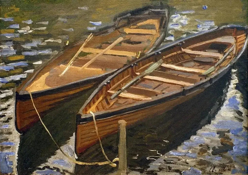 Boats W137 - Claude Monet