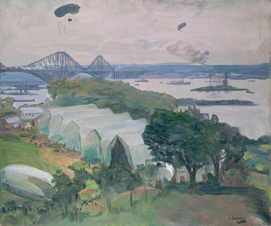 North Queensferry Air Base, 1917 - John Lavery