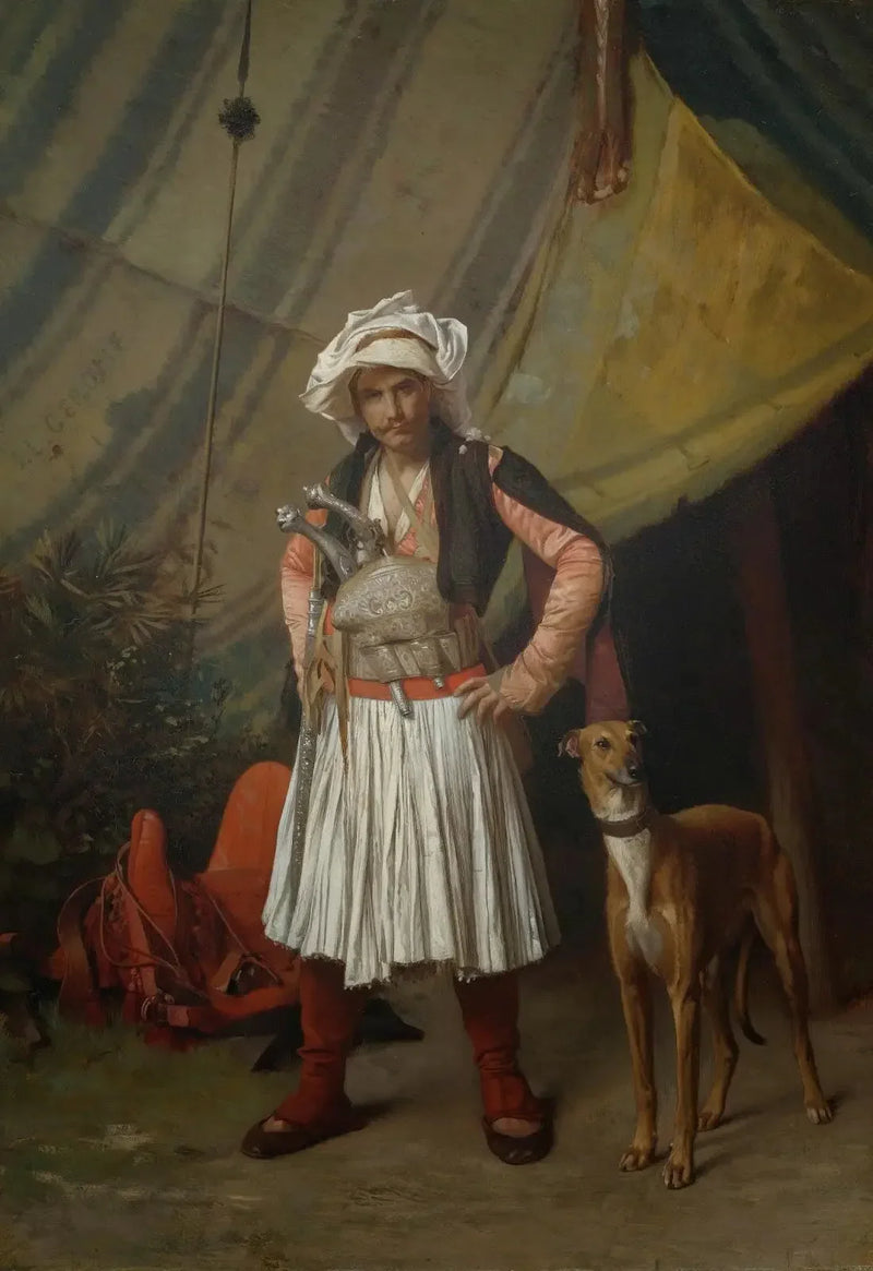 Bashi-Bouzouk and his dog - Jean-Léon Gérôme