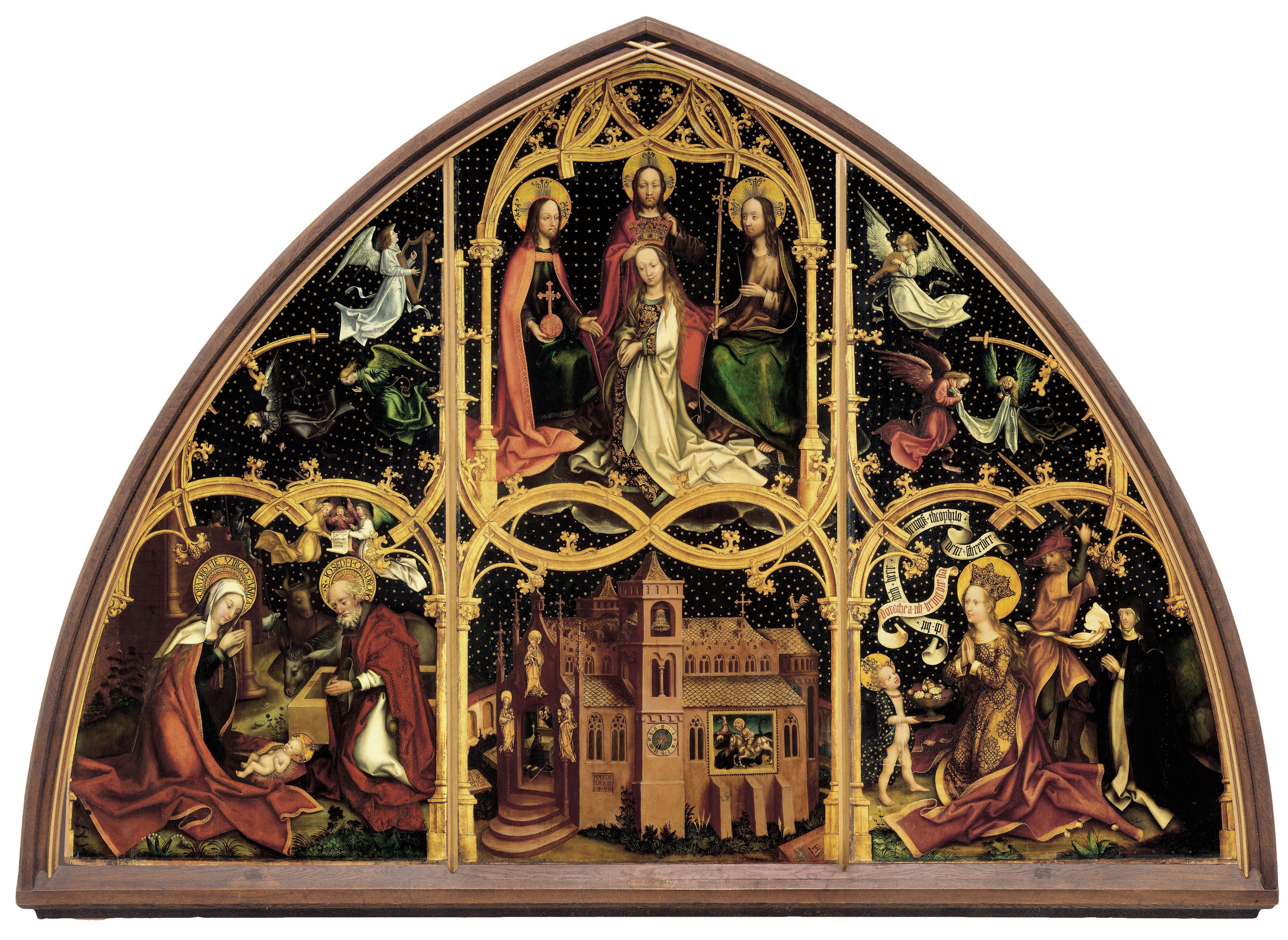 basilique Santa Maria Maggiore - Hans Holbein the Elder - Alpha Reproduction