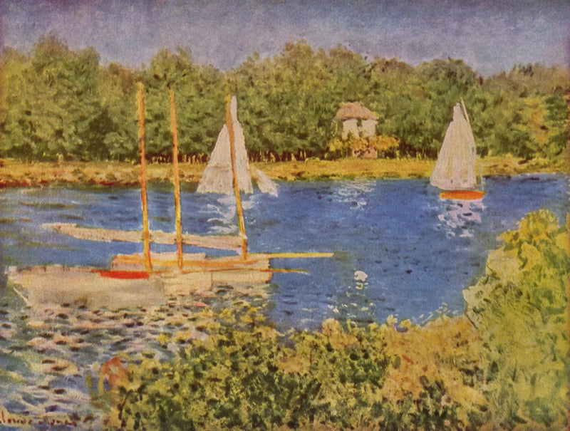The Argenteuil Basin W325 - Claude Monet