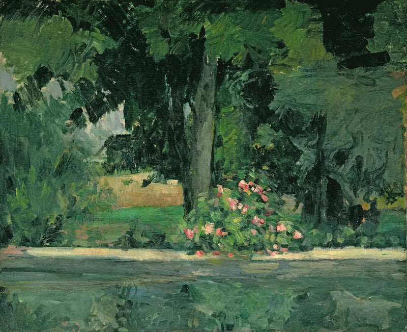 Basin of Jas de Bouffan - Paul Cézanne