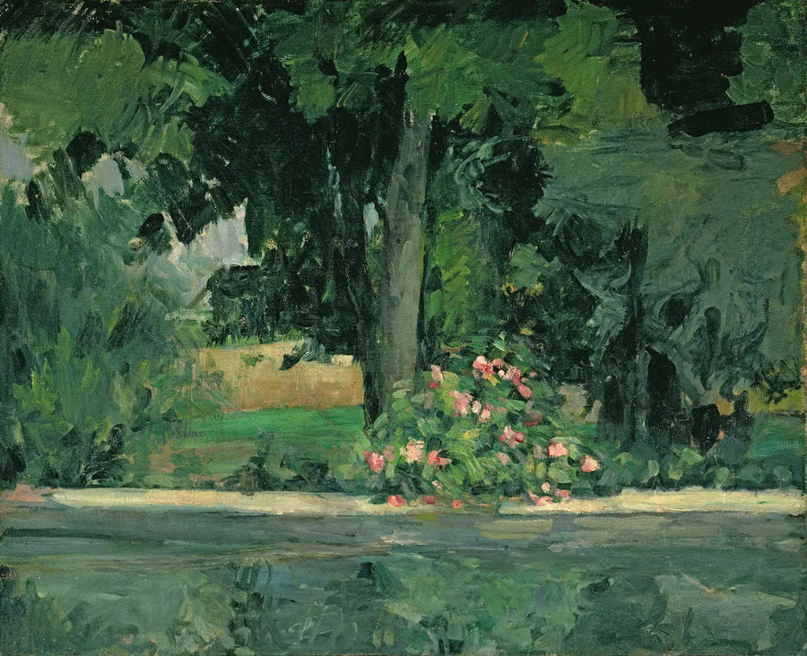 Basin of Jas de Bouffan - Paul Cézanne
