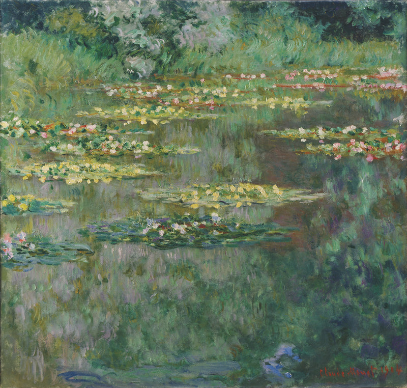 The Water Lilies Pond - Claude Monet