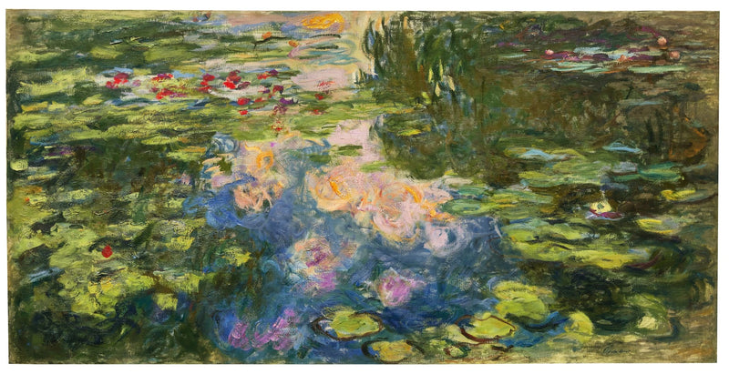 The Water Lilies Basin, private collection W1897 - Claude Monet