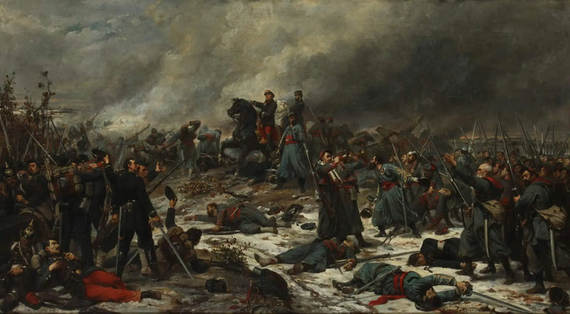 Battle of Auvours, January 10, 1871 - Lionel Royer