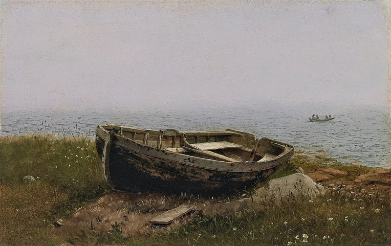 Abandoned Boat - Frederic Edwin Church
