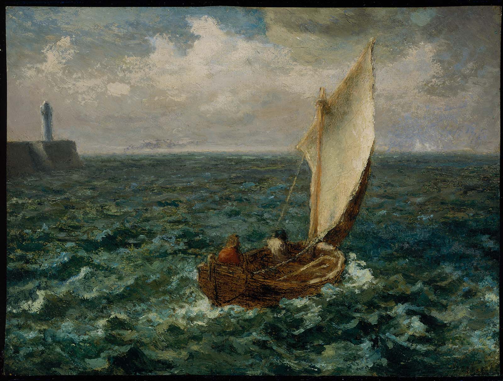 Fishing Boat - Jean-François Millet
