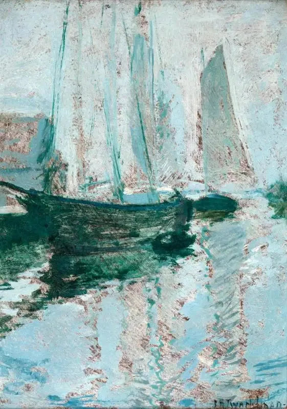 Gloucester Ships - John Henry Twachtman