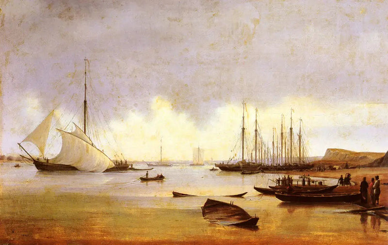 Offshore fishing boats at a pier - Alexandre Ivanov