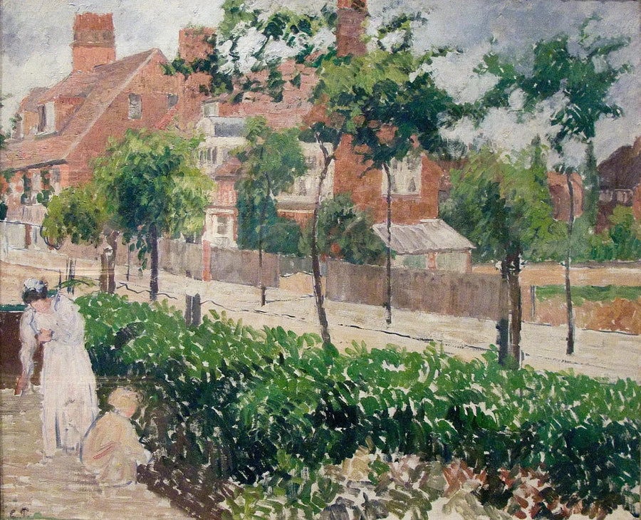 Bath Road, London, (sketch) - Camille Pissarro