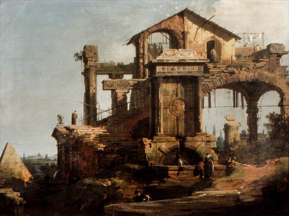 Ruined Building, Rome - Canaletto