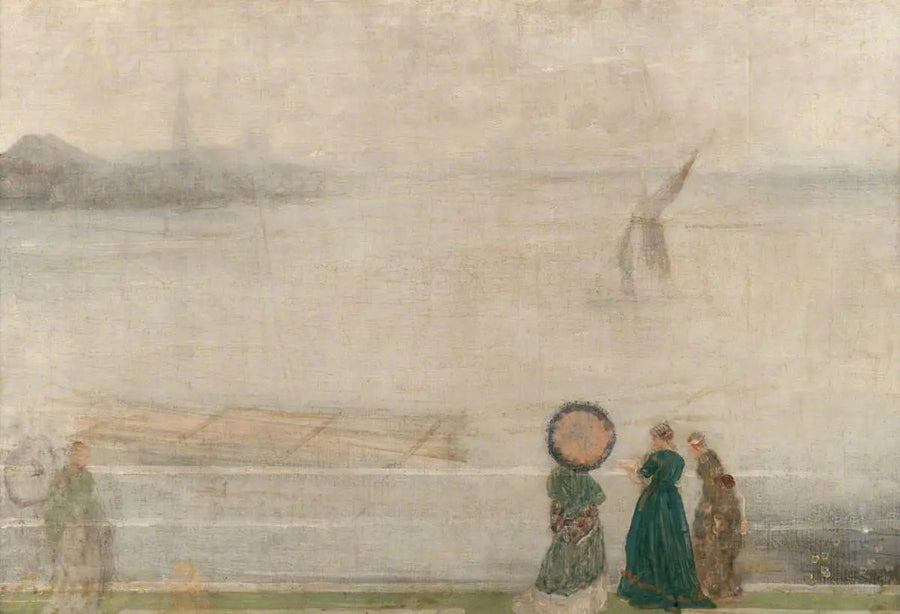 Battersea Reach from Lindsey Houses - James Abbott McNeill Whistler