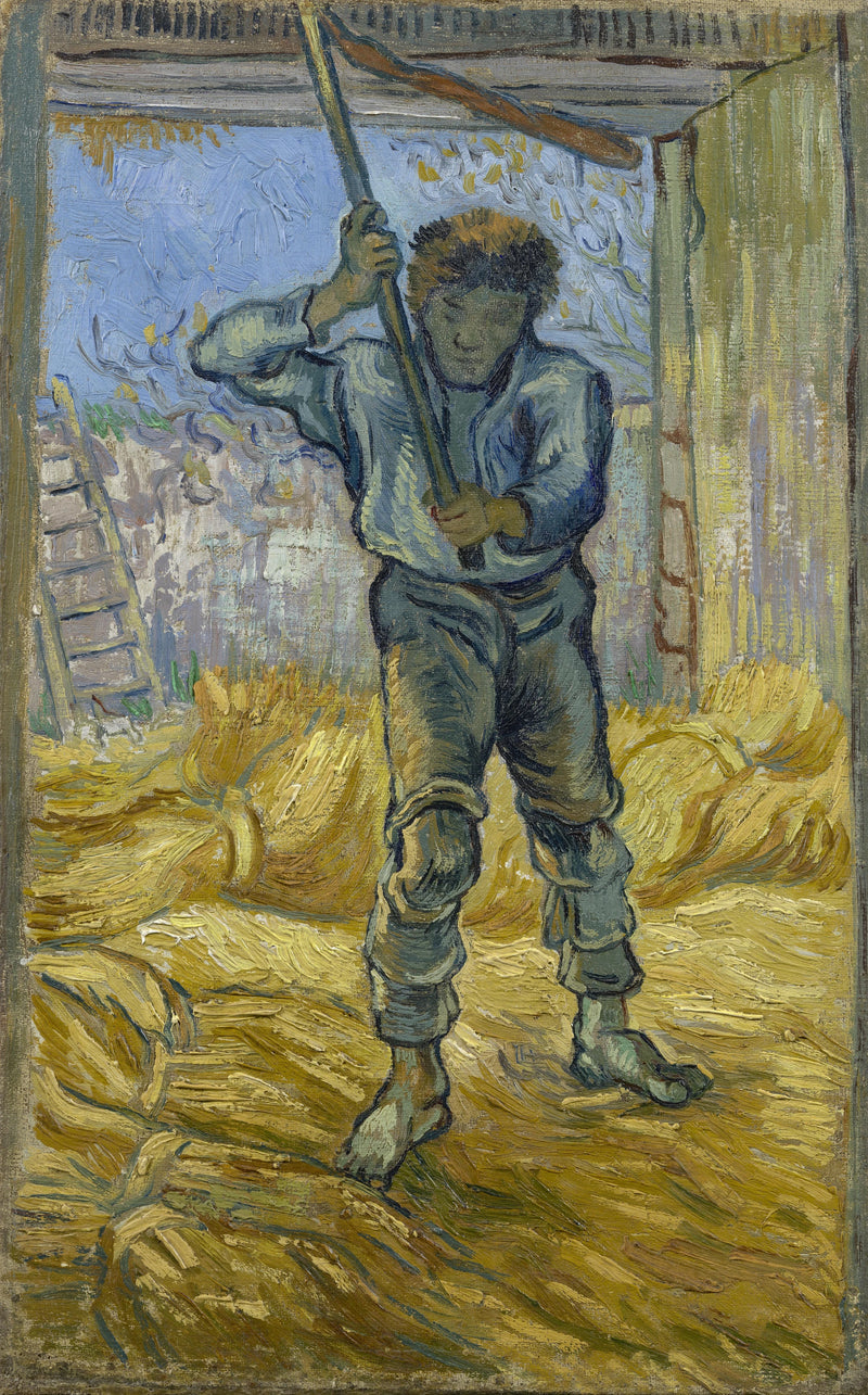The Thresher (after Millet) - Vincent van Gogh