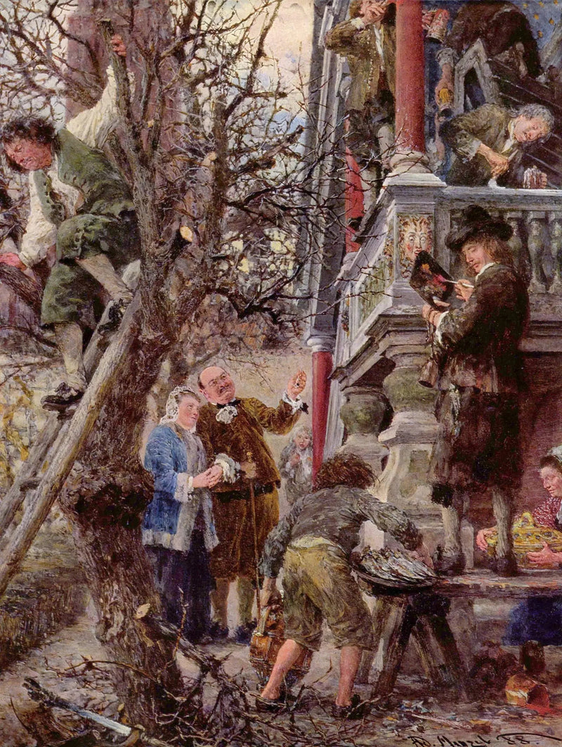 Beati Possidentes (Blessed are the meek) - Adolph von Menzel