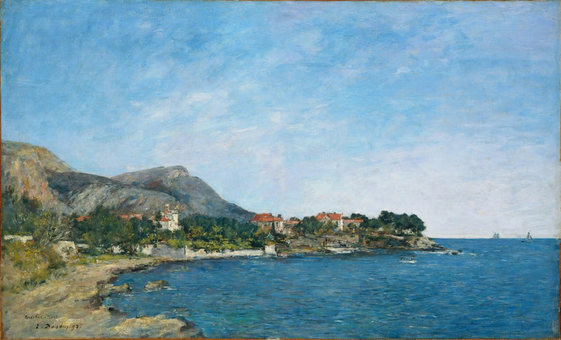Beaulieu, The Bay of Ants - Eugène Boudin