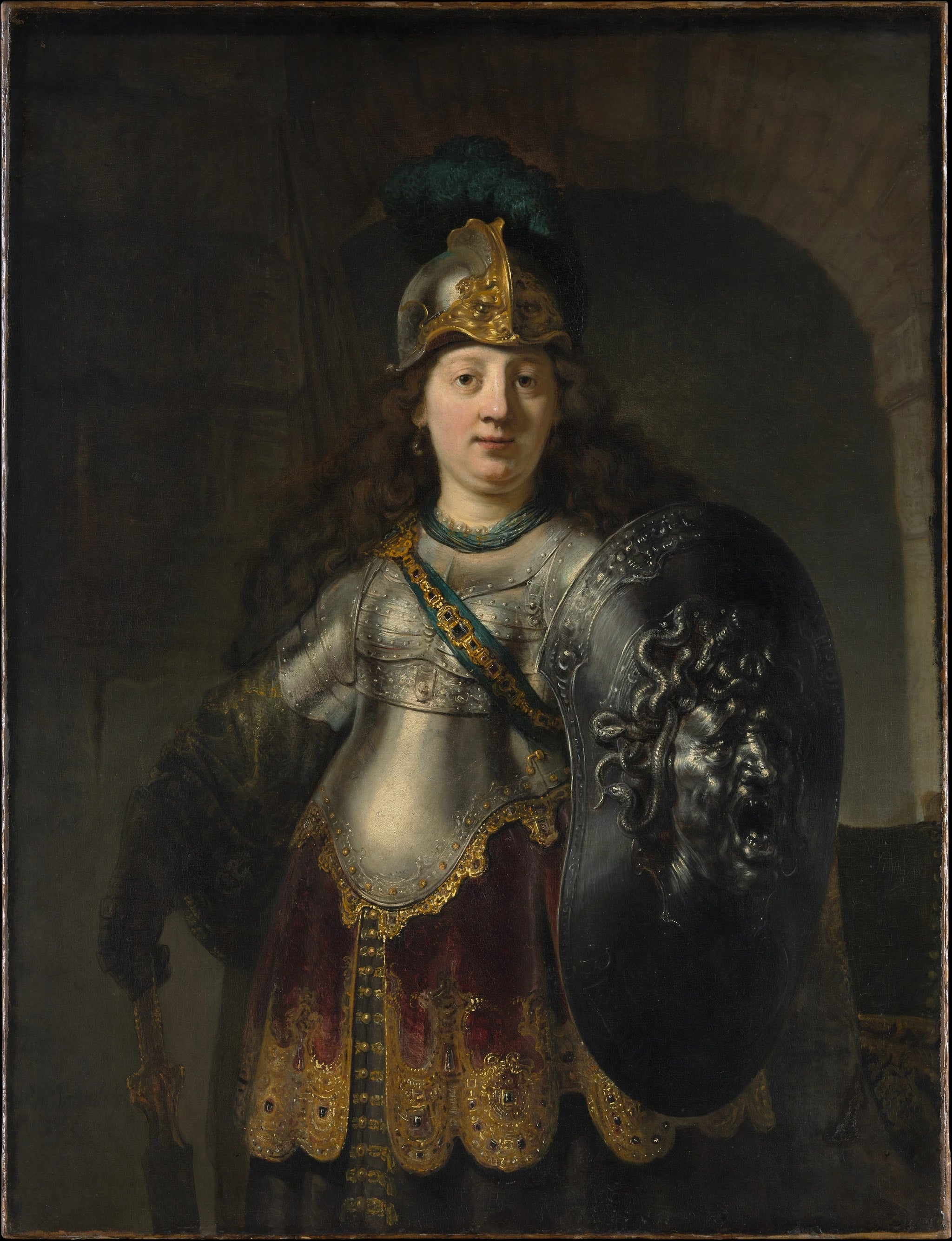 Bellone, déesse romaine de la guerre — Rembrandt