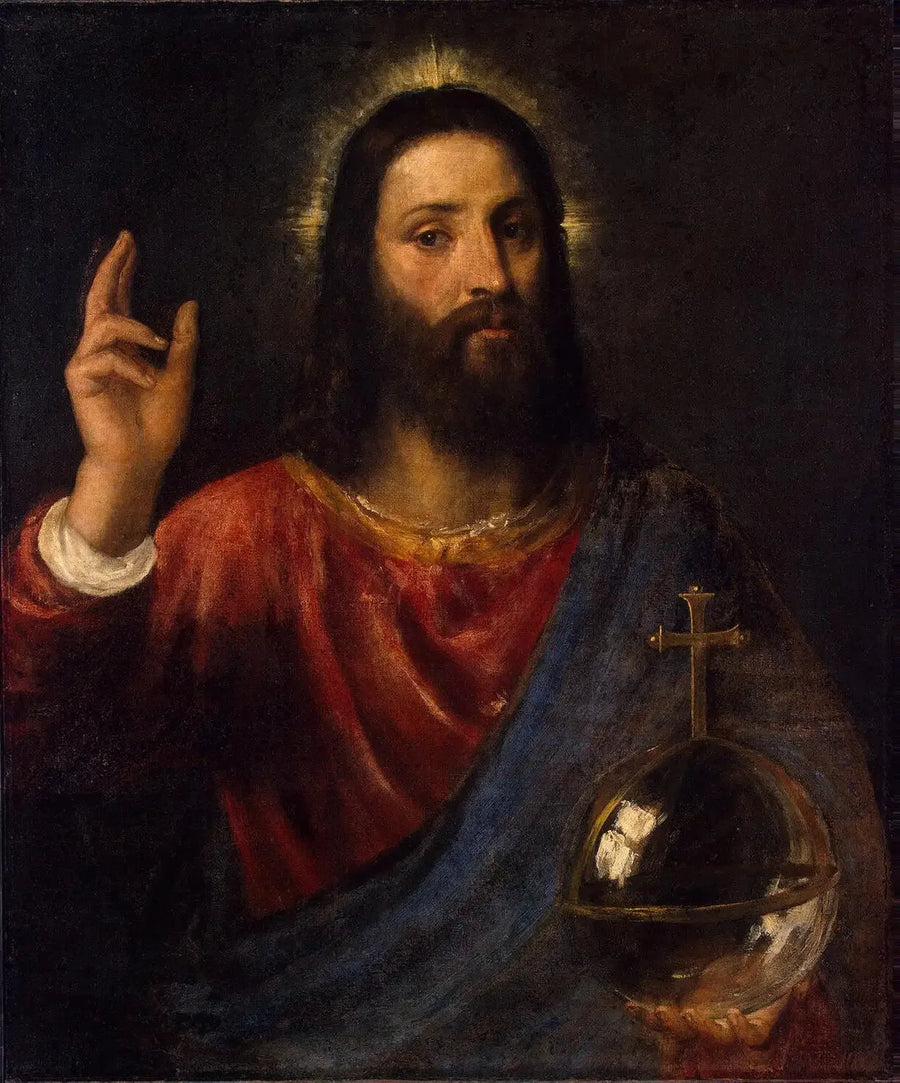 Blessing of Christ - Titian