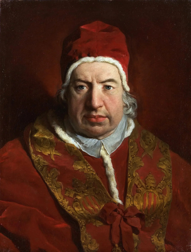 Benoît XIV, pope (Prospero Lambertini, 1675-1758) - Pierre Subleyras