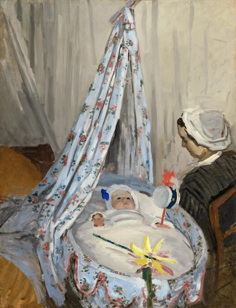Le Berceau, Camille with Jean W101 - Claude Monet