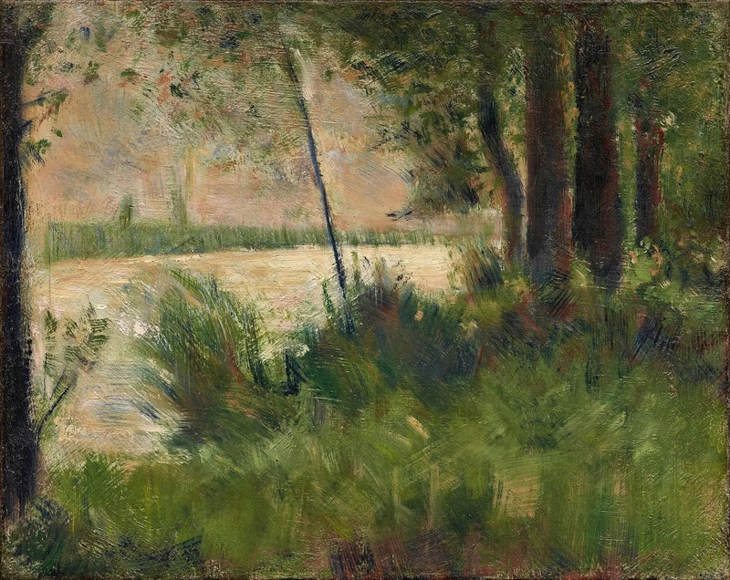 Grassy Hill - Georges Seurat