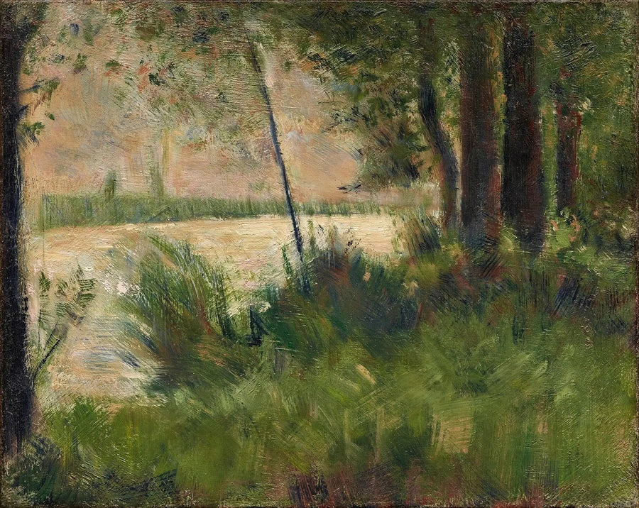 Grassy Hill - Georges Seurat