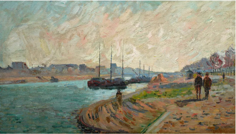 Seine Banks in Paris - Armand Guillaumin