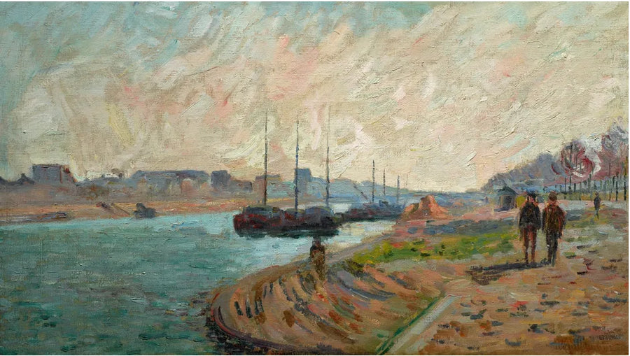 Seine Banks in Paris - Armand Guillaumin