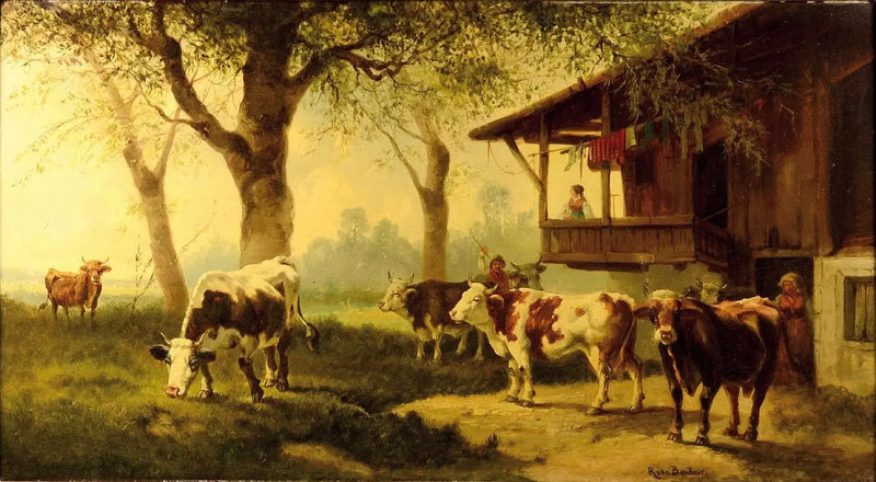 Livestock in a Pasture - Rosa Bonheur