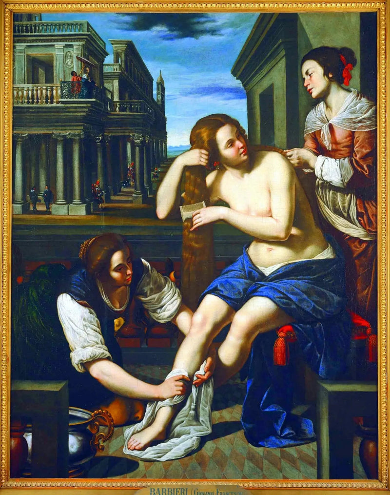 Bathsheba at Her Bath - Artemisia Gentileschi