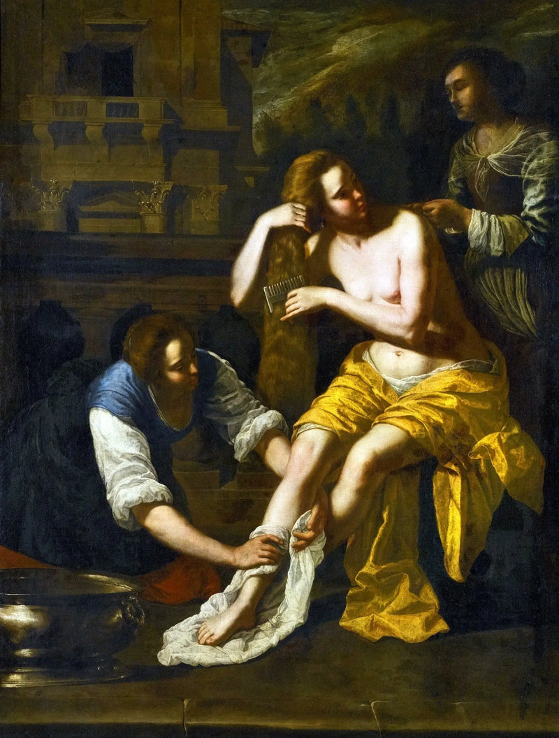Bathsheba at Her Bath - Artemisia Gentileschi