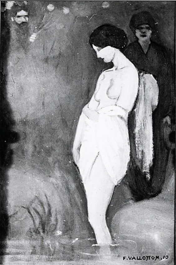 Bathsheba at her Bath - Félix Vallotton