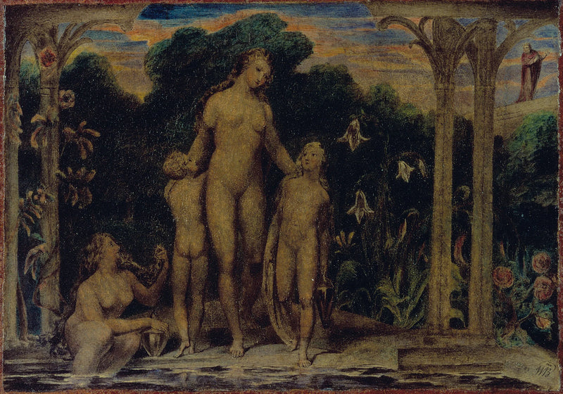 Bathsheba at Her Bath - William Blake