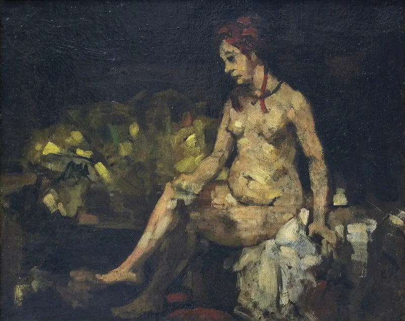 Bathsheba, after Rembrandt - Paul Cézanne