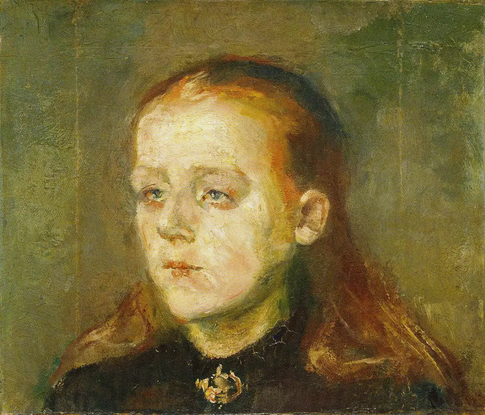 Reproduction du tableau « Betzy Nilsen - Edvard Munch » par Alpha Reproduction en peinture à l’huile