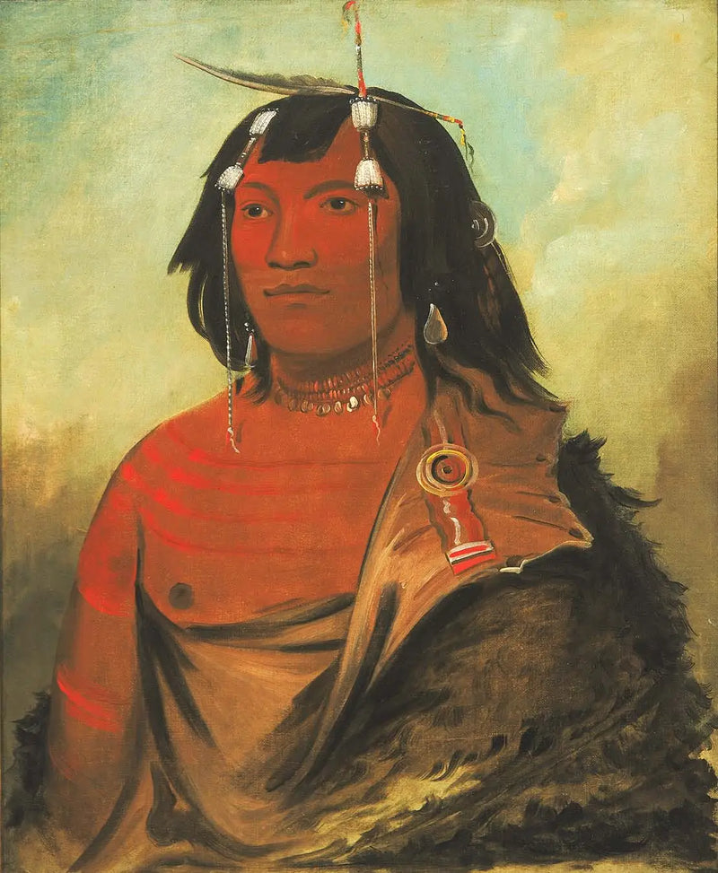 Bi-éets-ee-cure, Very Gentle Man - George Catlin