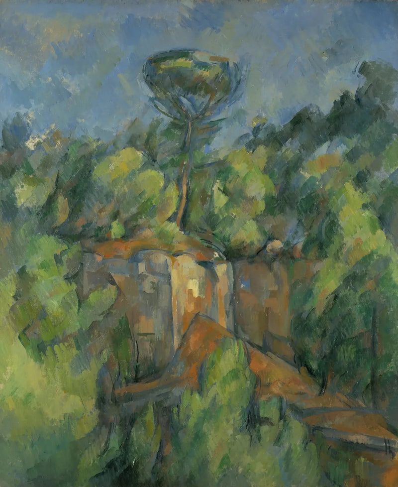 Bibémus Quarry - Paul Cézanne